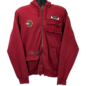 Tommy Hilfiger Denim Red Label Competition Hoodie Motor Series Hooded XXL 2XL